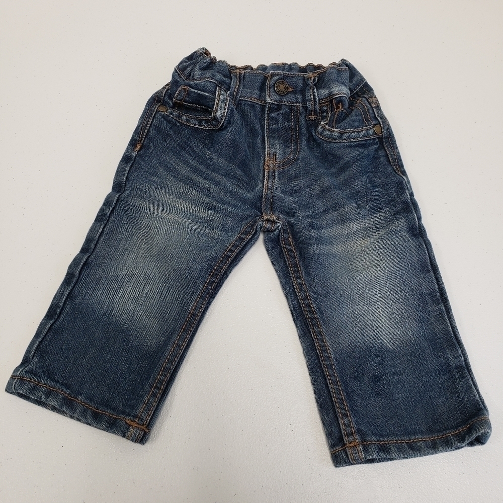 Baby Route 66 Slim Straight Blue Jeans Size 24M